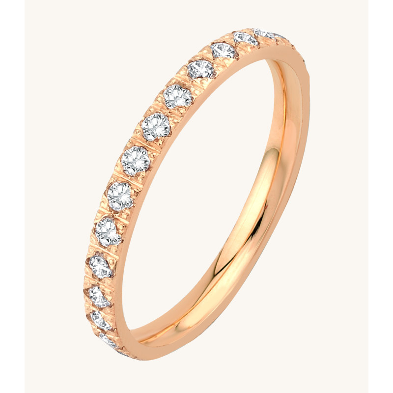 Gold Memory Ring