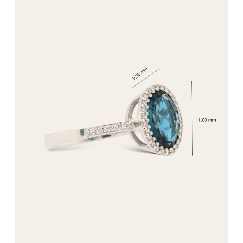 London Topas Ring