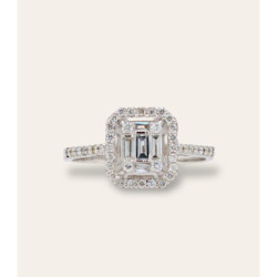 Baguette Diamantring