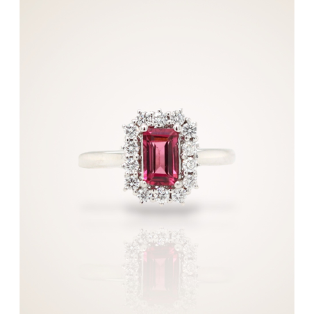 Pink Turmalin Ring