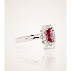 Pink Turmalin Ring
