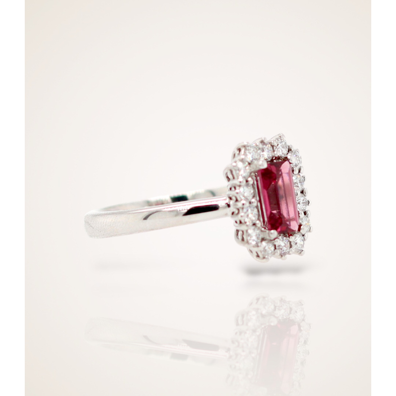 Pink Turmalin Ring