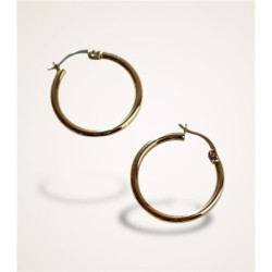 Goldene Eleganz Creolen